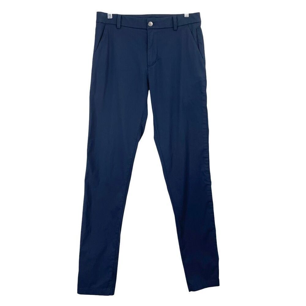 Lululemon Commission‎ Pants Classic Swift Cotton Size 30 navy blue